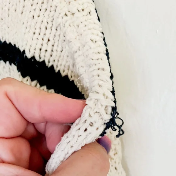 One Gray Day Chunky Cotton Sweater - Picture 7 of 8